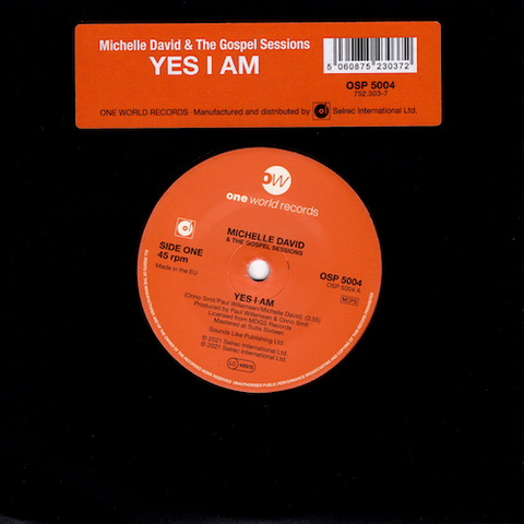 MICHELLE DAVID - YES I AM (ONE WORLD) Mint Condition