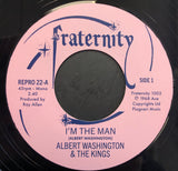 ALBERT WASHINGTON - I'M THE MAN (REPRO 22A) Mint Condition