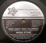 ANGIE STONE - WISH I DIDN'T MISS YOU (OUTTA SIGHT) Mint Condition