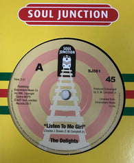 THE DELIGHTS - LISTEN TO ME (SOUL JUNCTION SJ561) Mint Condition