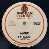 DON CARLOS - ALONE (ANORAX RECORDS) Mint Condition