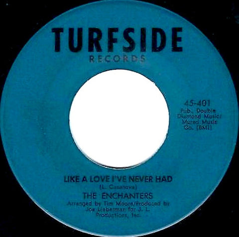 ENCHANTERS - LIKE A LOVE I'VE NEVER HAD (TURFSIDE RE) Mint Condition