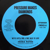 FREDA PAYNE - WE'VE GOTTA FIND A WAY BACK TO LOVE (PRESSURE MAKES DIAMONDS) Mint Conidition