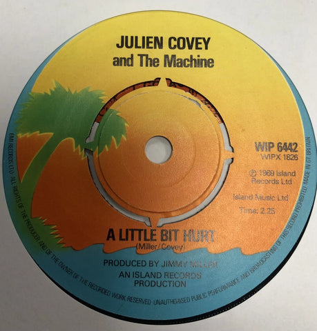 JULIAN COVAY - A LITTLE BIT HURTS (ISLAND 1970's RE) Ex Condition