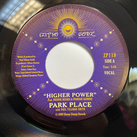 PARK PLACE With Paul Tillman Smith Feat. Freddie Hughes & Pharoah Sanders – HIGHER POWER (IZIPHO) Mint Condition