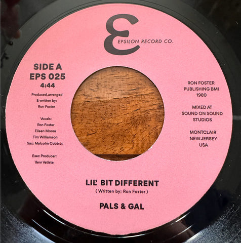 PALS & GAL - LIL' BIT DIFFERENT (EPSILON) Mint Condition