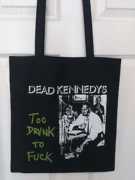 DEAD KENNEDYS COTTON TOTE BAG (Machine Washable)