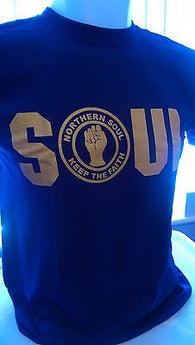 MALE - SOUL (NORTHERN SOUL) 100% COTTON T-SHIRT