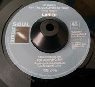 LANIER - BLINDED (BY THE QUALITIES IN YOU) (STREET SOUL) CROSSOVER SOUL