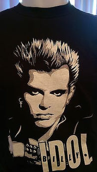 BILLY IDOL - 100% COTTON T-SHIRT