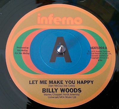 BILLY WOODS - LET ME MAKE YOU HAPPY - DEMO COPY
