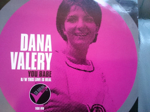 DANA VALERY - YOU BABE ( GO AHEAD ) CROSSOVER SOUL  - 7" Vinyl 45 Single