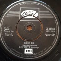 AL DE LORY - RIGHT ON (CAPITOL) Ex Condition