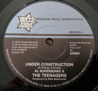AL SUPERSONIC & THE TEENAGERS - UNDER CONSTRUCTION (OUTTA SIGHT) Mint Condition