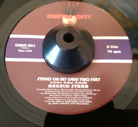 ANGELO STARR - STAND ON MY OWN TWO FEET (CENTER CITY) Mint Condition