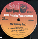AUDIO Feat VINCE BROMFIELD -  NEW BEGINNINGS (SOUL JUNCTION) Mint Condition