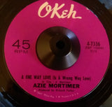 AZIE MORTIMER - YOU CAN'T TAKE IT AWAY (OKEH) Ex Condition