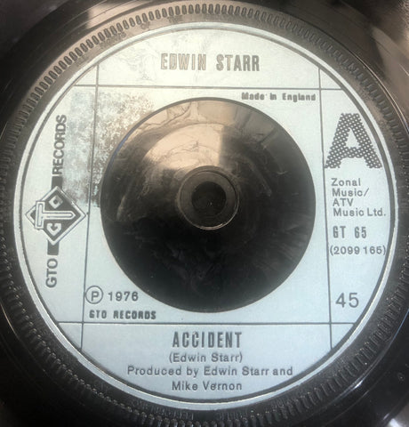 EDWIN STARR - ACCIDENT/EAVESDROPPER (EXCELLENT CONDITION)