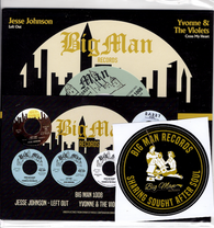 JESSE JOHNSON / YVONNE & THE VIOLETS (BIG MAN RECORDS) Mint Condition