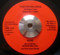 BERNIE MILTON - 60/40 (CHATON) Ex Condition
