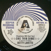 BETTY LAVETTE - ONE THIN DIME (OUTTA SIGHT DEMO 087/200) Mint Condition