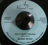 BEVERLEY McKAY - SAY IT WITH FEELING (AOE) Mint Condition
