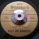 BILLY JOE BURNETTE (ARABIANS) - LET ME TRY (GOLD STANDARD) Vg+ Condition