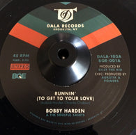 BOBBY HARDEN - RUNNIN' (DALA RECORDS) Mint Condition