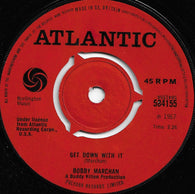 BOBBY MARCHAN - GET DOWN WITH IT  (ATLANTIC) Ex Condition