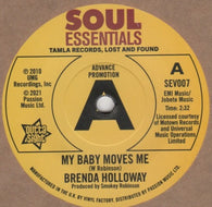 BRENDA HOLLOWAY - MY BABY MOVES ME (OUTTA SIGHT) Mint Condition.