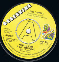 CAPREEZ - HOW TO MAKE A SAD MAN GLAD (GRAPEVINE PROMO) Ex Condition