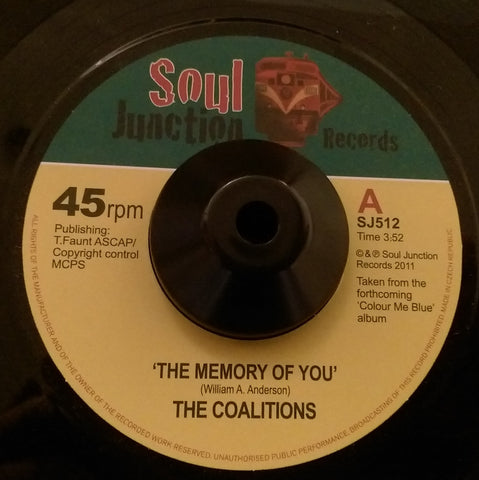 COALITIONS - THE MEMORY OF YOU (SOUL JUNCTION) Mint Condition