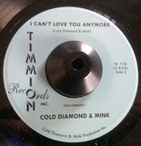 CARLTON JUMEL SMITH - I CAN'T LOVE YOU ANYMORE (TIMMION) Mint Condition