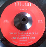 JONNY BENAVIDEZ - TELL ME THAT YOU LOVE ME (STYLART) Mint Condition