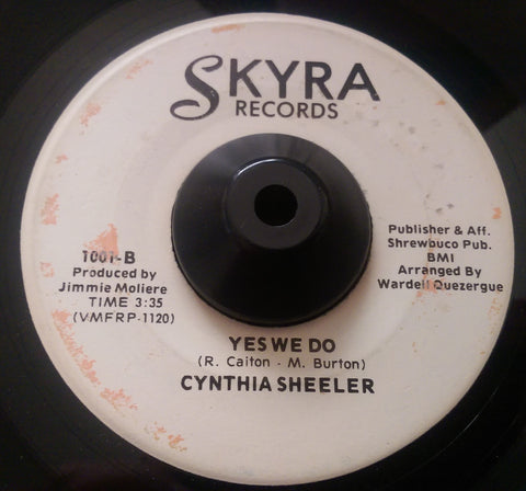 CYNTHIA SHEELER - YES WE DO (SKYRA) Ex Condition