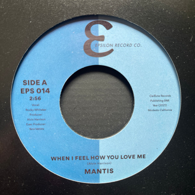 MANTIS- WHEN I FEEL (EPSILON RECORDS) Mint Condition
