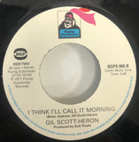 GIL SCOTT-HERON - PIECES OF A MAN/I THINK I'LL CALL IT MORNING (MINT CONDITION)