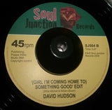 DAVID HUDSON - (GIRL I'M COMING HOME TO) SOMETHING GOOD (SOUL JUNCTION) Mint