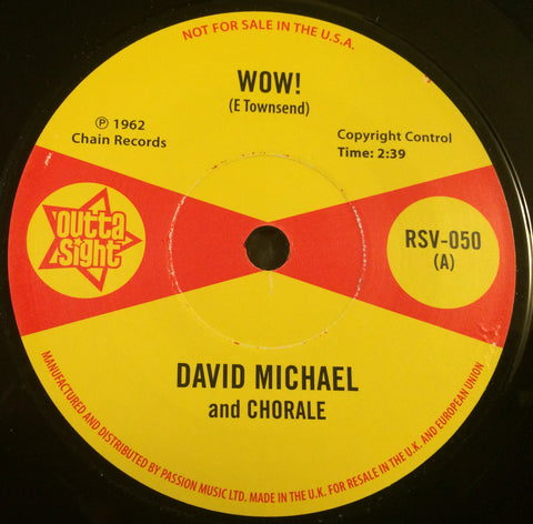 DAVID MICHAEL - WOW (OUTTA SIGHT) Mint Condition