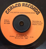 DAYTON SIDEWINDERS BAND - SLIPPIN' INTO DARKNESS (CARLCO) Mint Condition