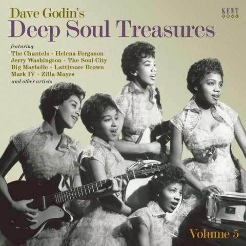 VARIOUS ARTISTS - Dave Godin's DEEP SOUL TREASURES (KENT CD) Sealed Copy
