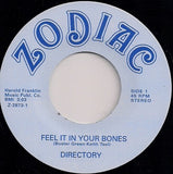 DIRECTORY - FEEL IT IN YOUR BONES (NUMERO) Mint Cindition