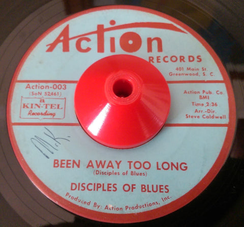 DISCIPLES OF BLUES - BEEN AWAY TOO LONG (ACTION) Ex Condition