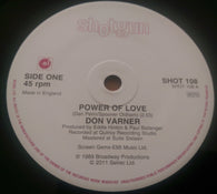 DON VARNER - POWER OF LOVE (SHOTGUN) Mint Condition