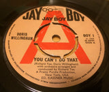 DORIS WILLINGHAM - YOU CAN'T DO THAT (JAY BOY DEMO) Ex Condition