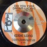 EDDIE LONG - IT DON'T MAKE SENSE BUT IT SURE SOUNDS GOOD (VAMPISOUL) Mint Condition