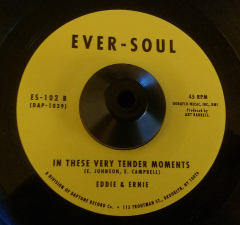 EDDIE & ERNIE - BULLET DON'T HAVE EYES (EVER-SOUL) Mint Condition