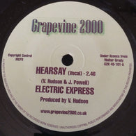 ELECTRIC EXPRESS - HEARSAY (GRAPEVINE) Mint Condition