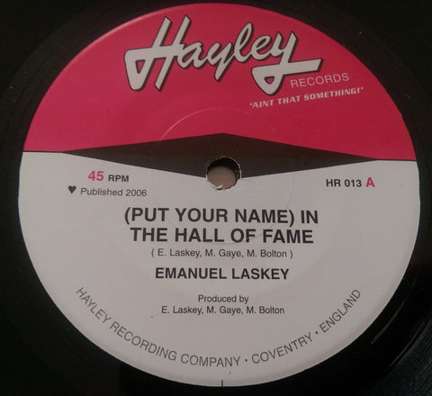 EMANUEL LASKEY - HALL OF FAME (HAYLEY) Mint Condition