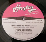 FINAL DECISIONS - I DON'T FEEL NO PAIN